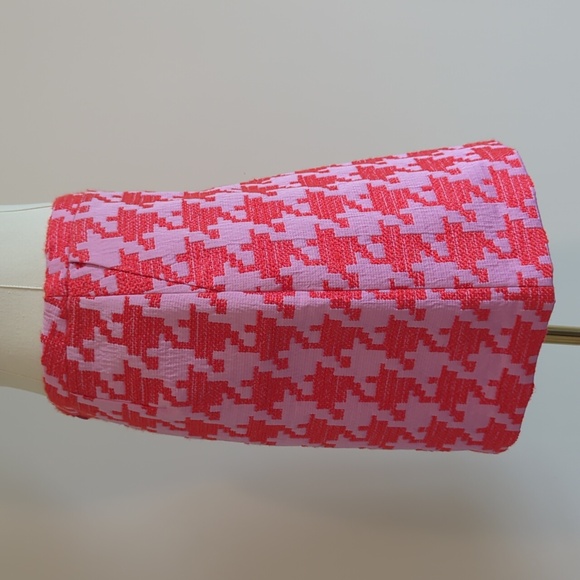 JCrew size 6P lavender and red skirt - Picture 3 of 10